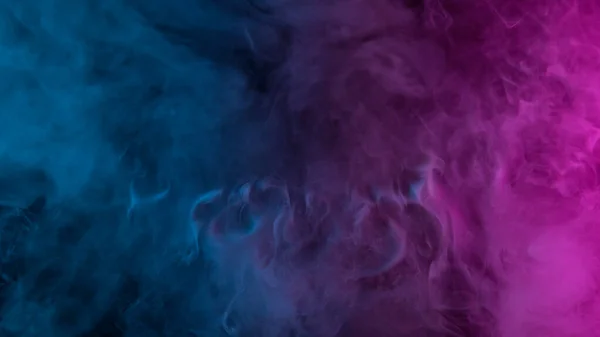 Neon Atmospheric Smoke Abstract Background Close — Foto Stock