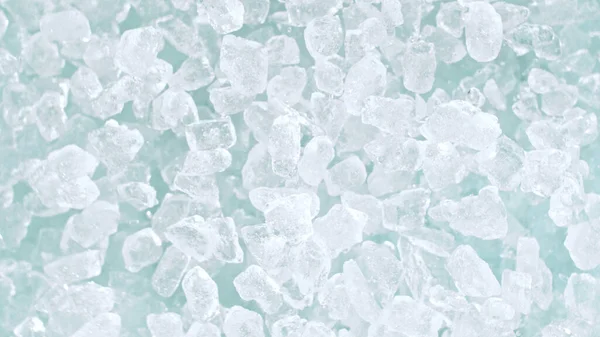 Dönen Buz Küplerinin Süper Yavaş Çekimi Üst Görünüm Çekimi — Stok fotoğraf