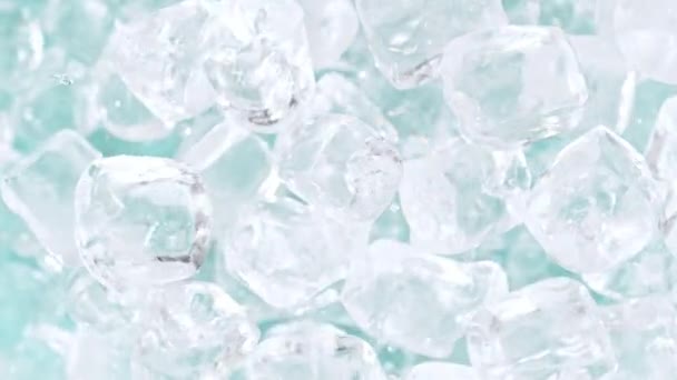 1000 Süper Yavaş Çekim Buz Patlaması — Stok video