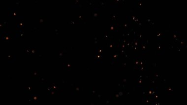 Siyah arka planda izole edilmiş çok yavaş ateş alevleri. 1.000 fps hızla yüksek hızlı sinema kamerasıyla çekildi.