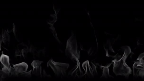 Super Ralenti Prise Vue Fumée Atmosphérique Fond Abstrait 1000Fps — Video