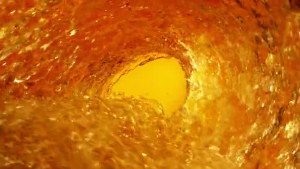 Super Slow Motion Shot Whisky Cider Vortex Στα 1000 Fps — Αρχείο Βίντεο