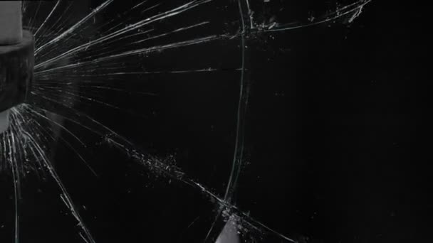 Super Slow Motion Shot Real Glass Break 1000 Fps Eristetty — kuvapankkivideo