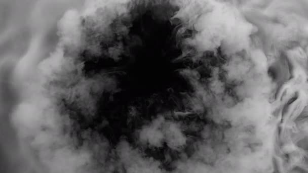 Super Slow Motion Shot Van Atmosferische Rook Abstract Achtergrond 1000Fps — Stockvideo