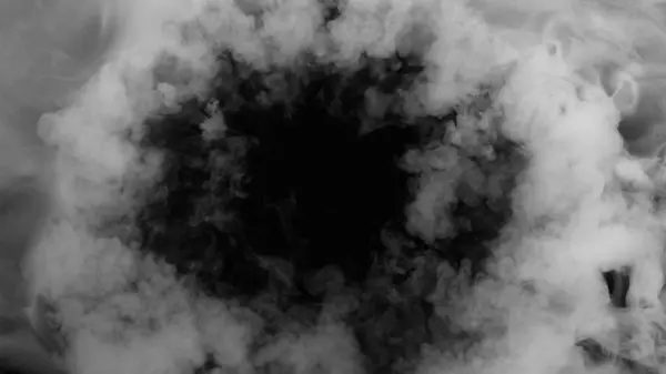 Biały Dym Atmosferyczny Abstrakcyjne Tło Zbliżenie Zdjęcie Stockowe