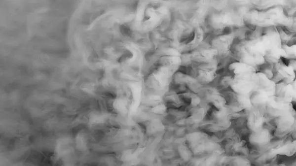 Weißer Atmosphärischer Rauch Abstrakter Hintergrund Nahaufnahme Stockbild