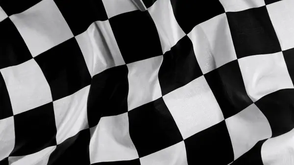 Bandera Cuadros Fondo Carrera Final Competencia Fórmula Uno Fotos de stock libres de derechos