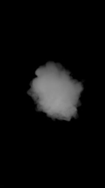 Atmosferik Dumanın Süper Yavaş Çekimi, Soyut Arkaplan 1000fps.