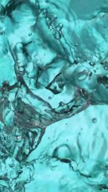 Su sıçramasına, süper ağır çekim. Yüksek hız sinema Kamerası, 1000 fps üzerinde filme.