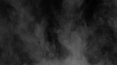 Süper Yavaş Çekim Toz Patlaması Siyah Arkaplan 'da izole edildi. Yüksek Hız Sineması Kamerası 'nda 1.000 fps hızla çekilmiştir.