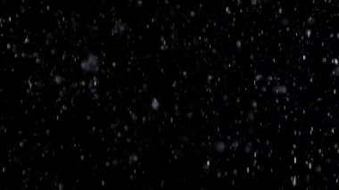 Süper Yavaş Yağmur Damlaları. Düşen Su Damlaları. Yüksek Hız Sinema Kamerasında Çekim