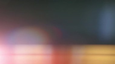 Yavaş çekim gerçek mercek kaplama veya geçiş için cam efektlerinde parlar