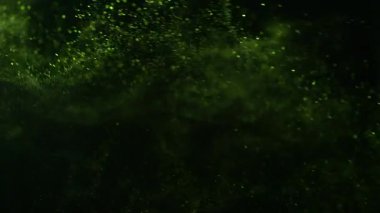 Süper Yavaş Hareket Detaylı Uçan kibrit tozu çekimi. 1000 FPS 'te Yüksek Hız Sineması Kamerası' nda çekildi.