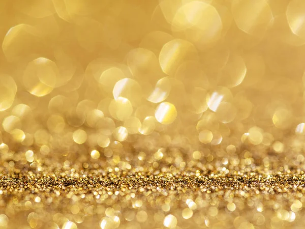 輝く黄金の粉 祭りの背景 — ストック写真