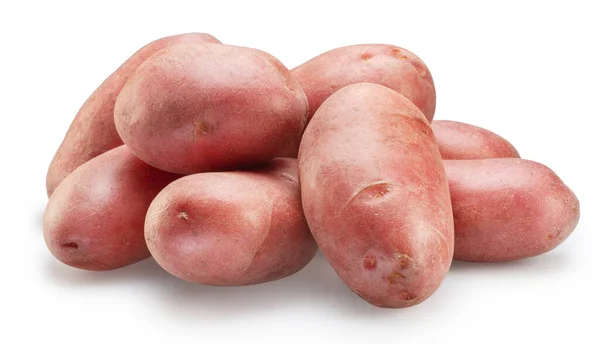 Red Skin Potatoes Isolated White Background — Stock Photo, Image