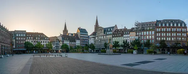 Клеберплац Площадь Клебер Центральной Площади Страсбурга Франция Лицензионные Стоковые Изображения
