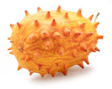 Kiwano fruit isolated on white background.  clipart