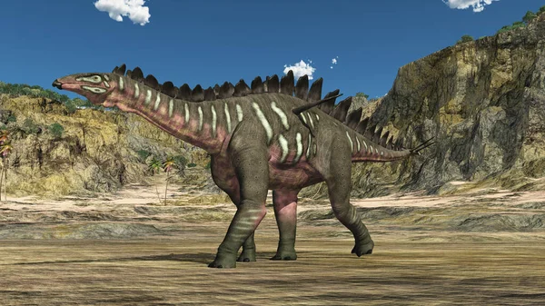 Динозавр Мірагея Пейзажі — стокове фото