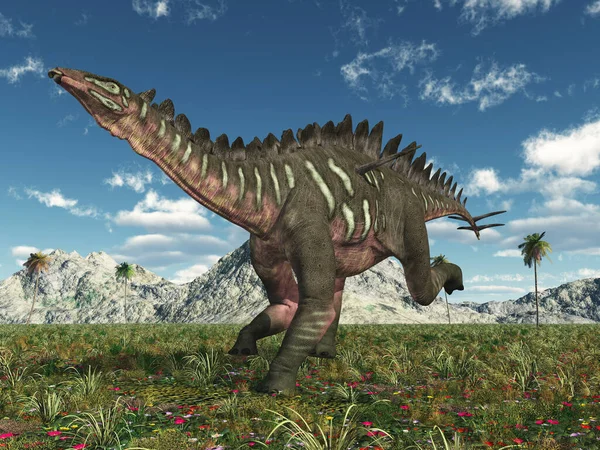 Динозавр Мірагея Пейзажі — стокове фото