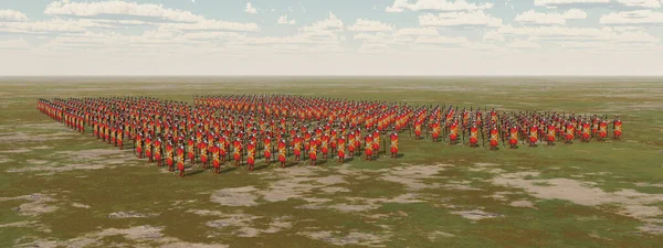 Rzymskie Legiony Starożytnego Rzymu — Zdjęcie stockowe