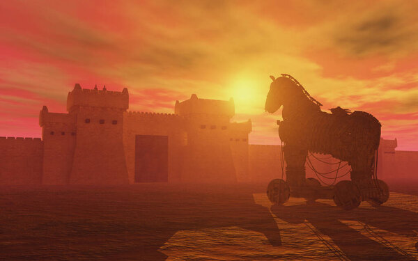 Trojan Horse at Troy