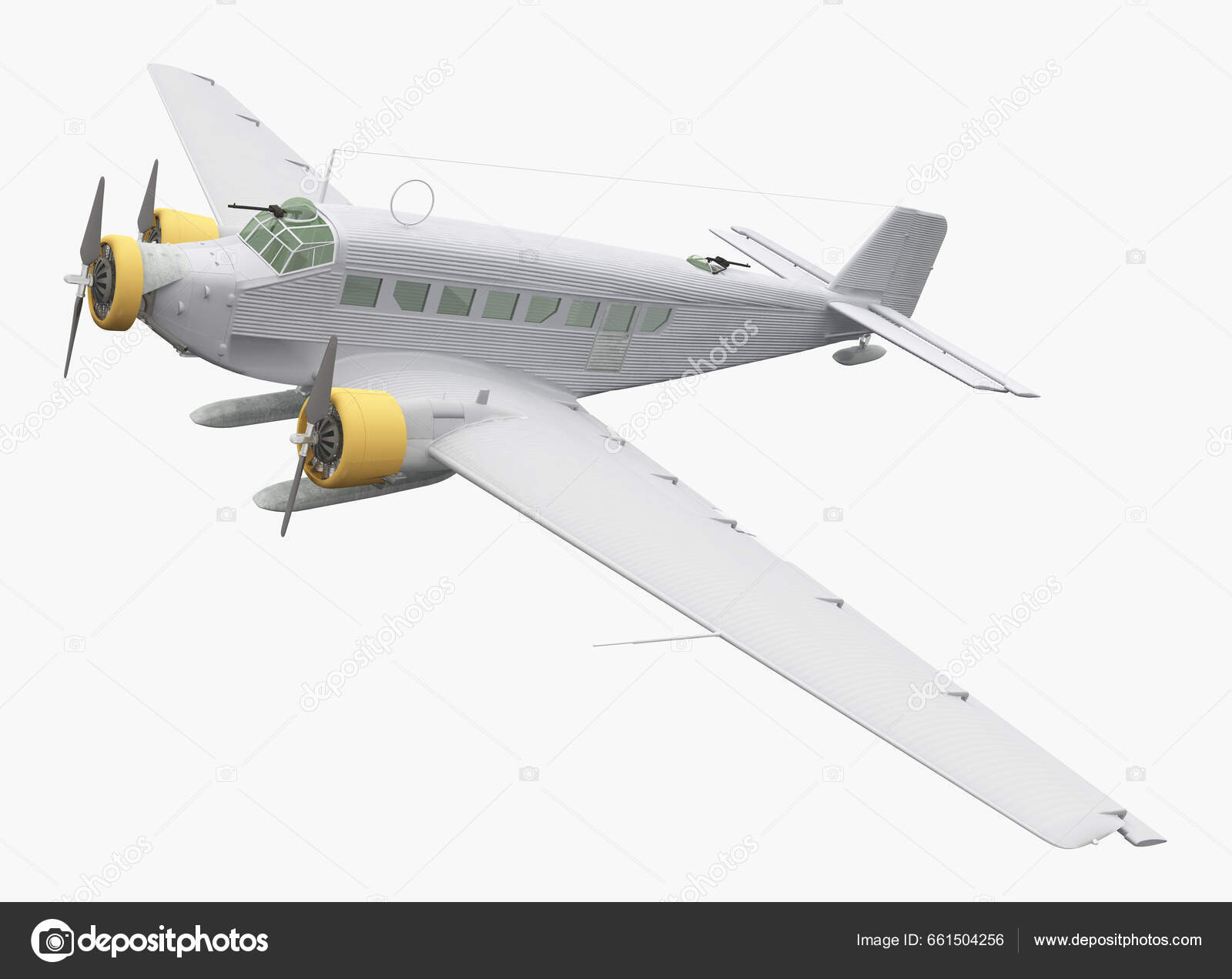 Aviones Alemanes Transporte Tres Motores Segunda Guerra Mundial Aislados  Sobre — Foto de stock #661504256 © mic1805, image size:1600x1272