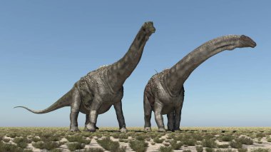Dinozor Diamantinasaurus manzarada