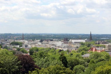 Bochum şehir merkezinin görüntüsü