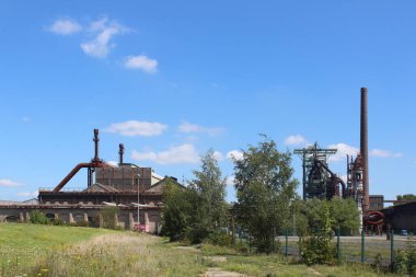 Hattingen 'de kullanılmayan demir ve çelik işçiliği