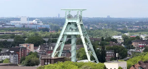 Wieża Szybowa Bochum Niemczech Obrazek Stockowy