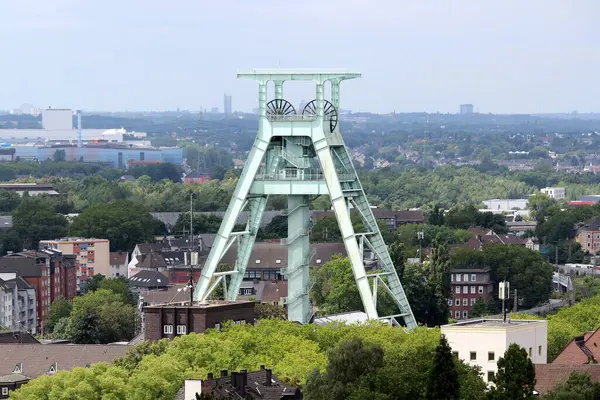 Wieża Szybowa Bochum Niemczech Obraz Stockowy