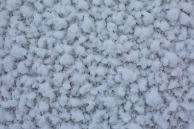 Duvarda desenli kar yağışı