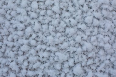 Duvarda desenli kar yağışı