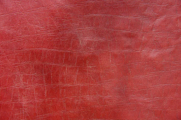 Red Paint Leather Background Texture — Stock Photo, Image
