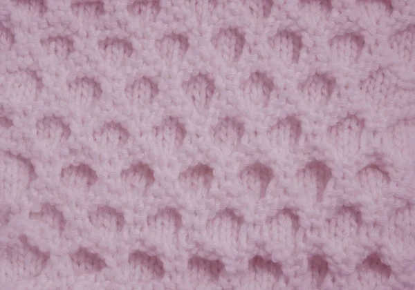 Tecido Malha Rosa Textura Fundo — Fotografia de Stock