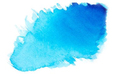 soyut mavi suluboya arkaplan