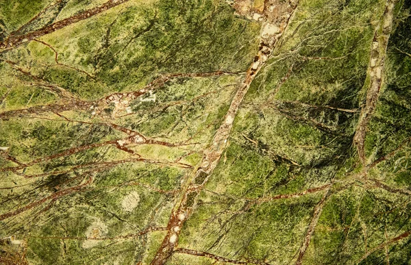 Povrch Mramoru Zeleným Odstínem — Stock fotografie