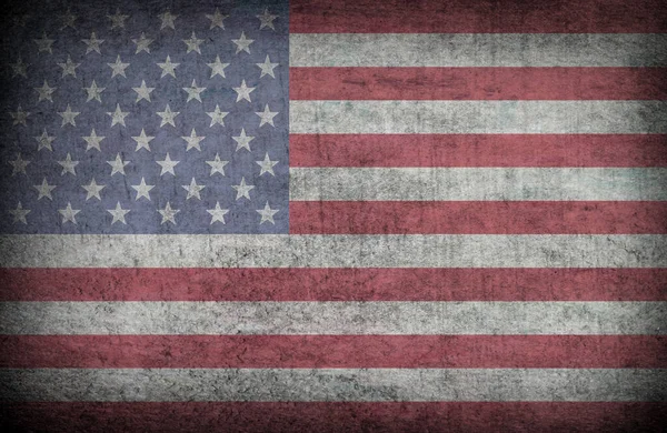 Вінтажний Американський Прапор Закритий Шпалери — стокове фото