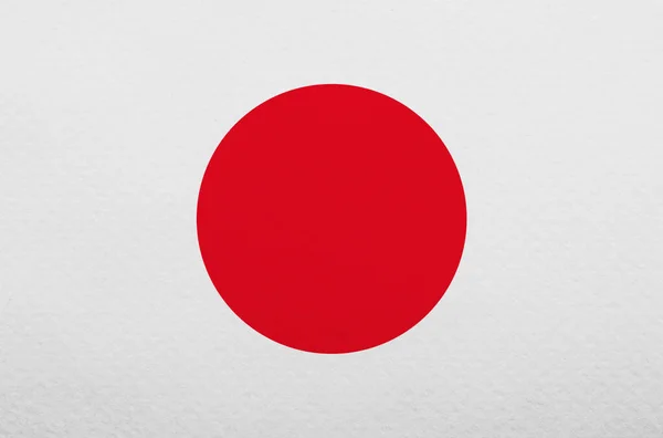 Ιαπωνική Σημαία Κλείστε Την Ταπετσαρία — Φωτογραφία Αρχείου