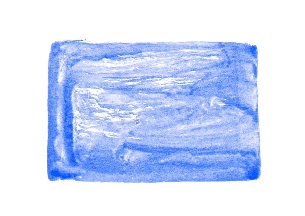 Abstrakt Blå Akvarell Bakgrund — Stockfoto