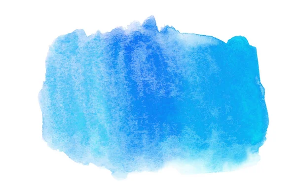 Абстрактный Синий Акварельный Фон — стоковое фото