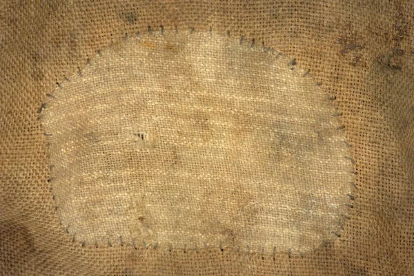 Tekstura Starej Tkaniny Płóciennej Jako Tło — Zdjęcie stockowe