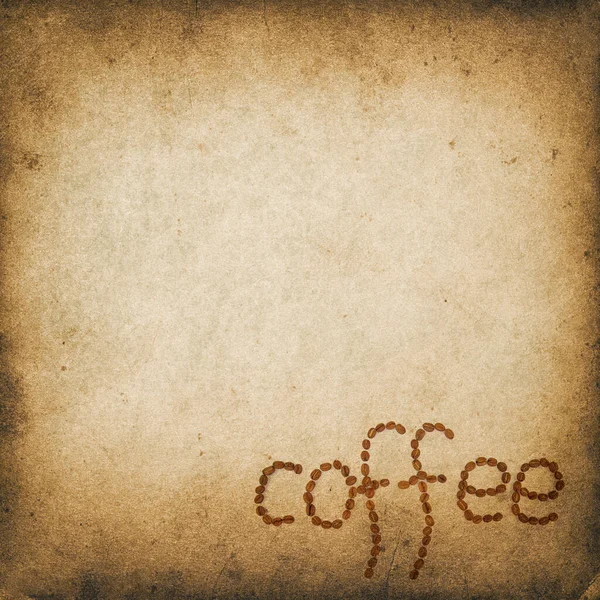 Vintage Kaffee Hintergrund Nahaufnahme Tapete — Stockfoto