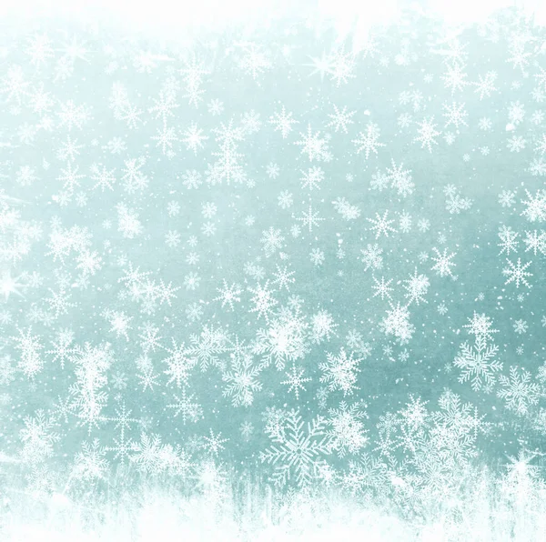 Abstracte Sneeuwvlok Achtergrond Voor Ontwerp — Stockfoto
