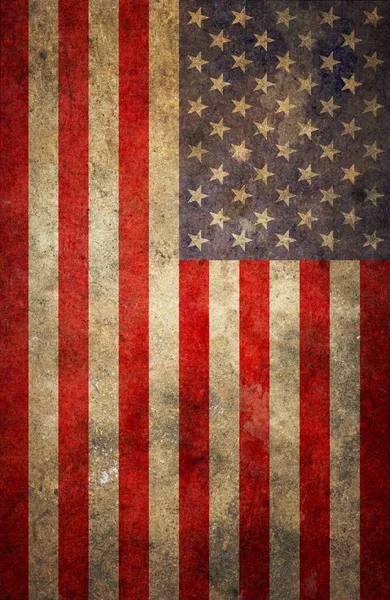 Grunge Usa Flag Close Wallpaper — Stock Photo, Image