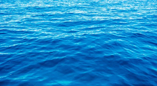 Błękitne Tło Wody Morskiej — Zdjęcie stockowe