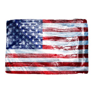 Grunge ABD bayrak arka planı 