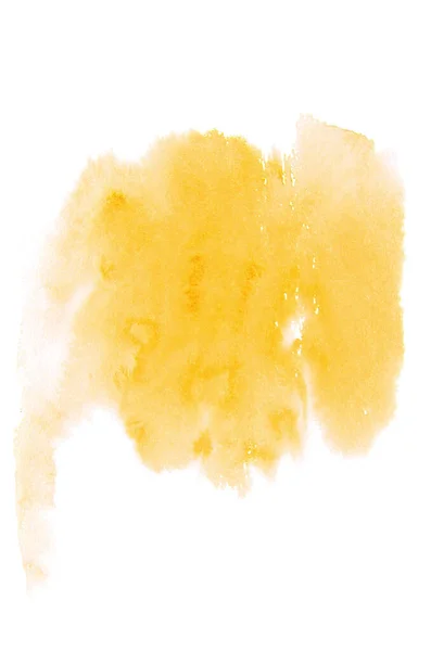 Kağıt Üzerine Sarı Suluboya — Stok fotoğraf