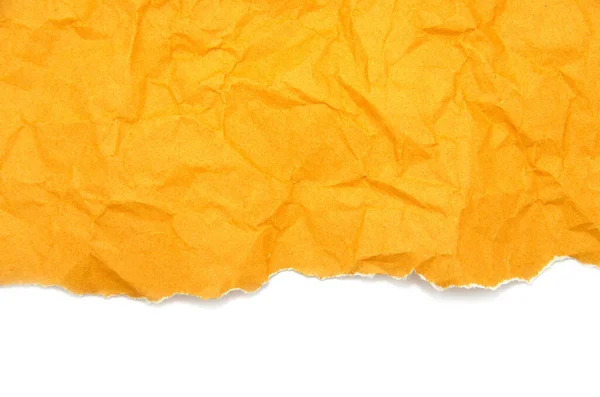 Žlutý Papír Pozadí Textura — Stock fotografie