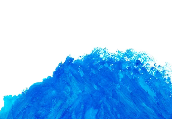 Абстрактний Синій Акварельний Фон — стокове фото
